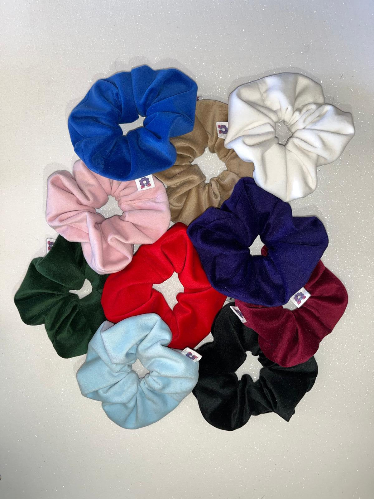 Scrunchies di velluto