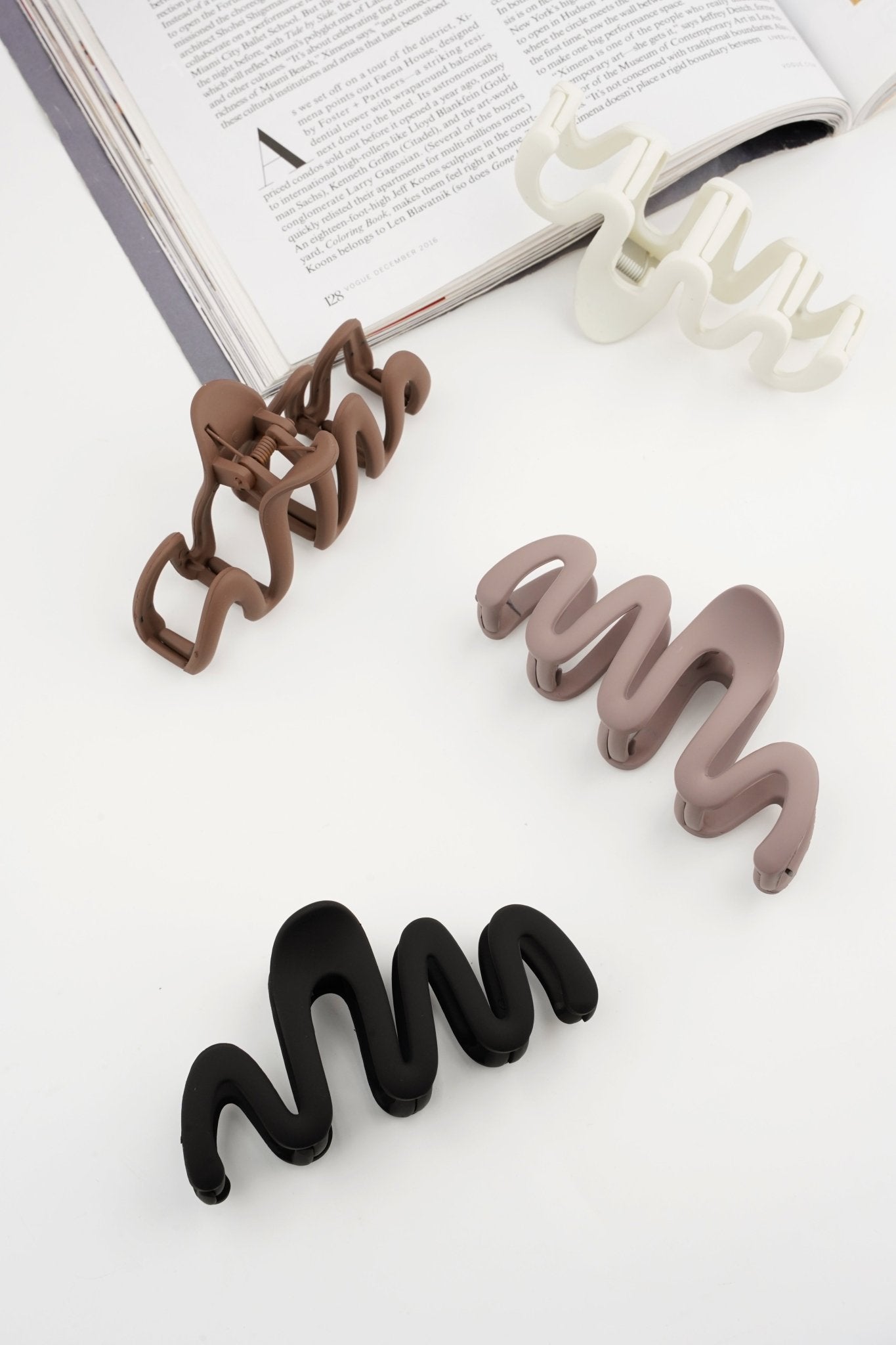 Fermaglio Ricciolo Estetico opaco