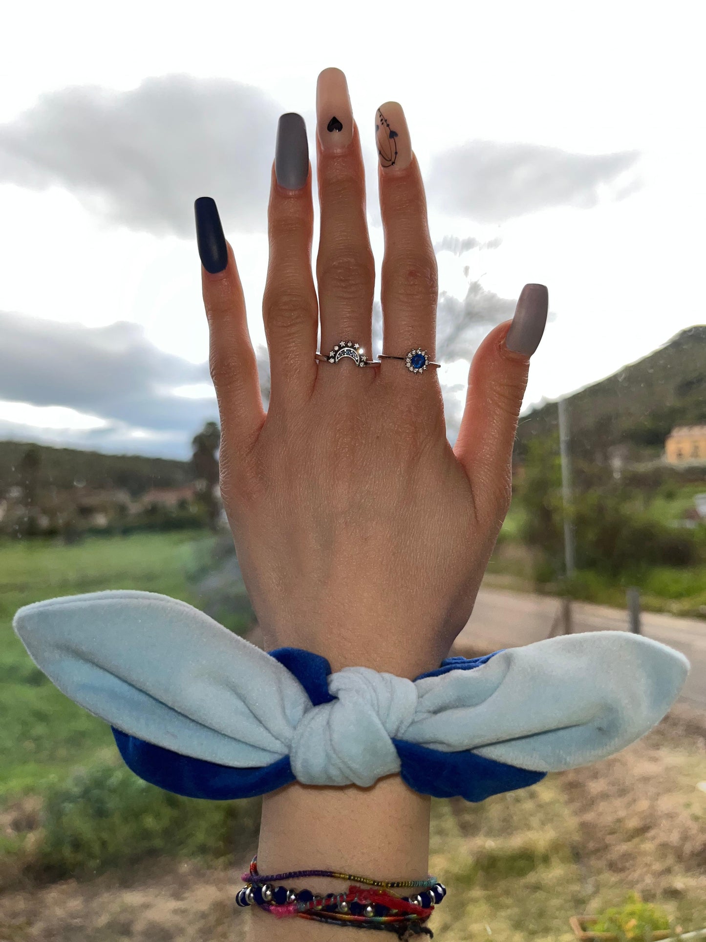 Scrunchies con alette