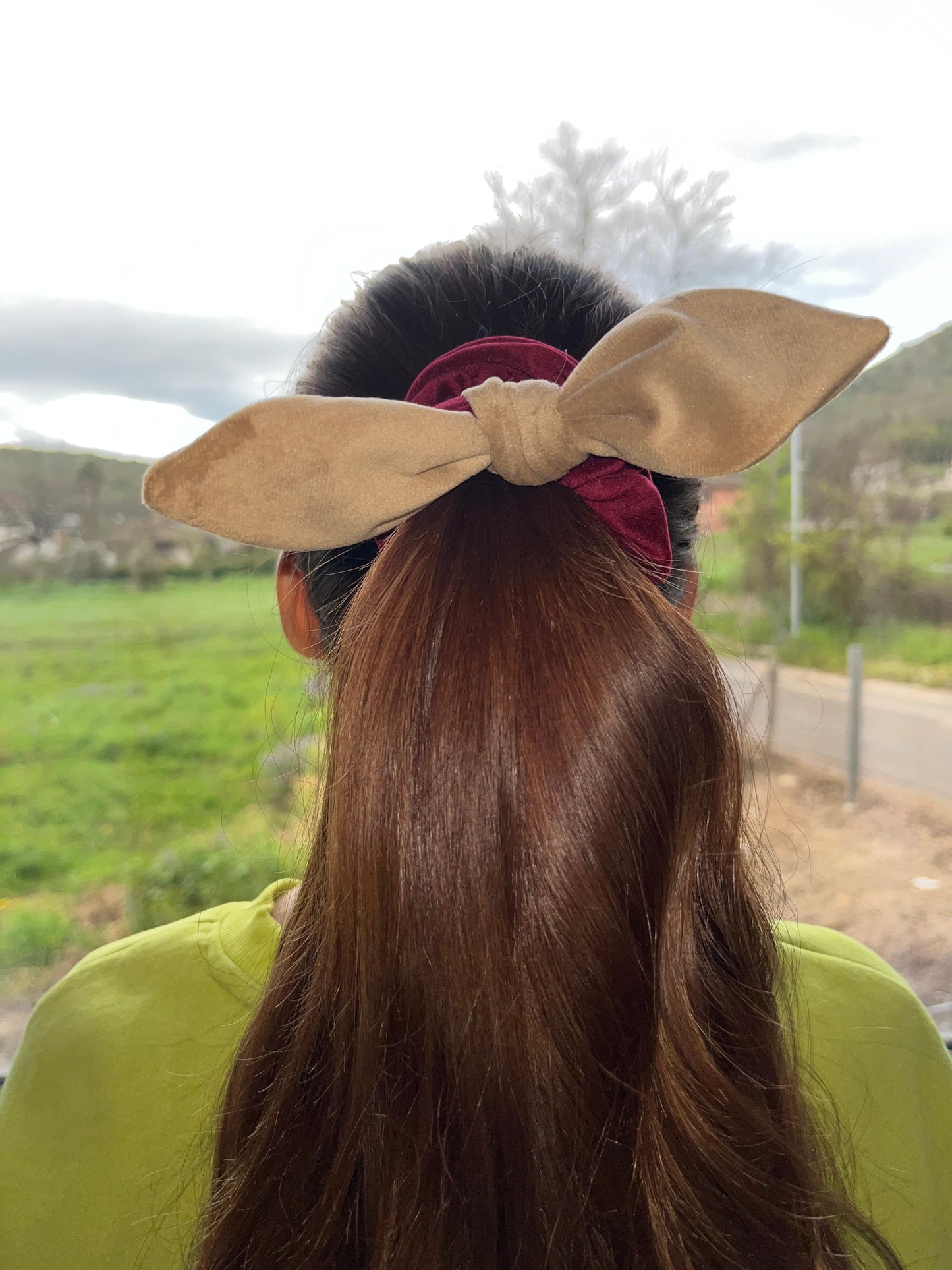 Scrunchies con alette